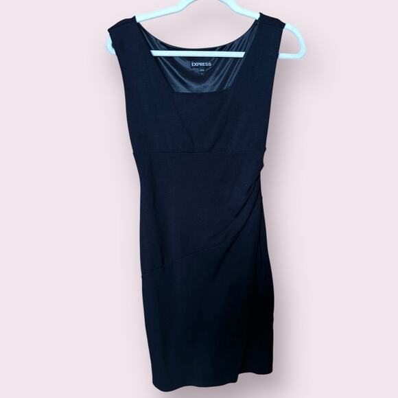 Express Little Black Sheath Dress - Picture 1 of 5